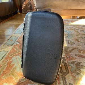 Louis Vuitton Zip Around Travel Wallet In Black Tiaga